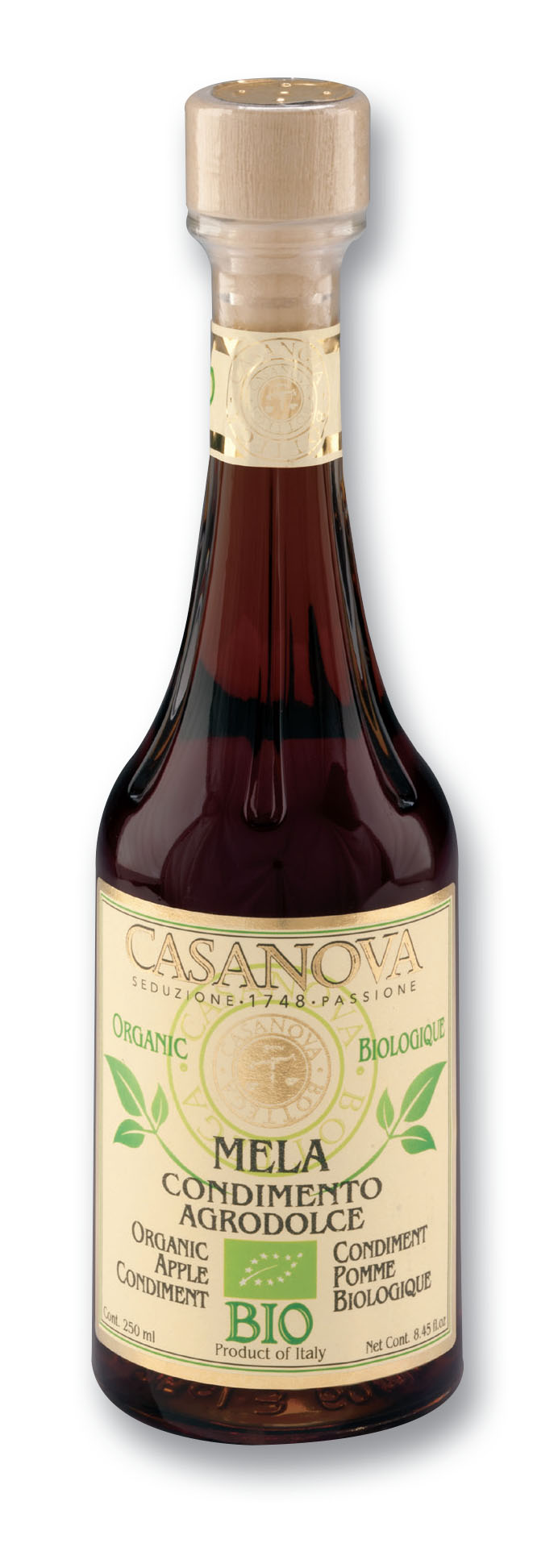 MELA Condimento Acetaia Leonardi 250ml BIO/kbA