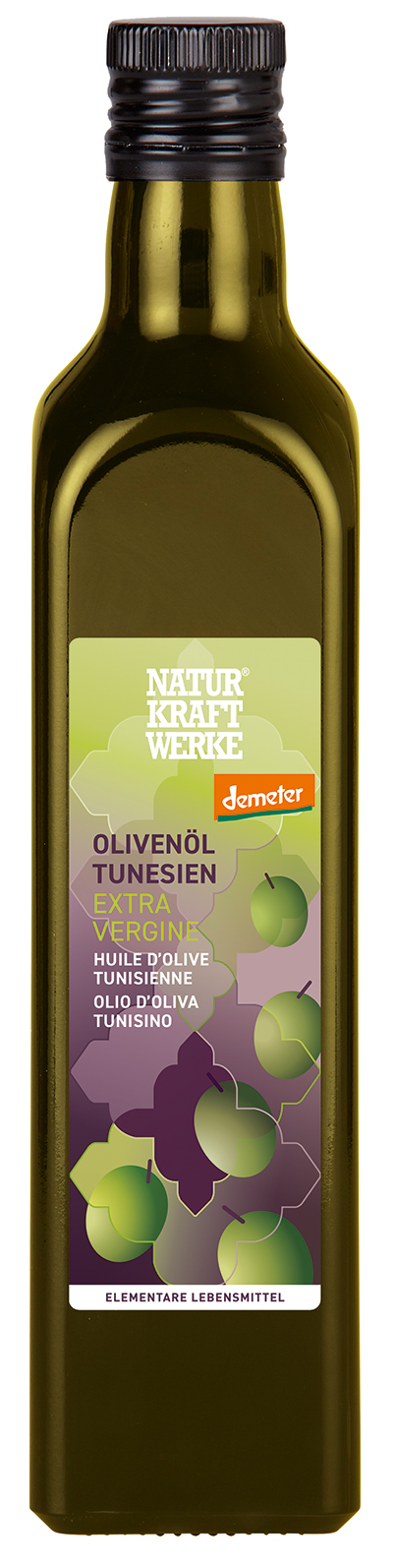 Olivenöl Tunesien extra vergine 500 ml Demeter