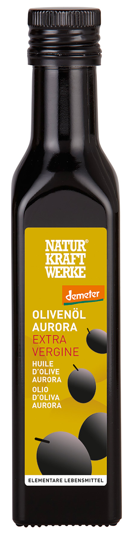 Olivenöl Aurora extra vergine 250 ml Demeter