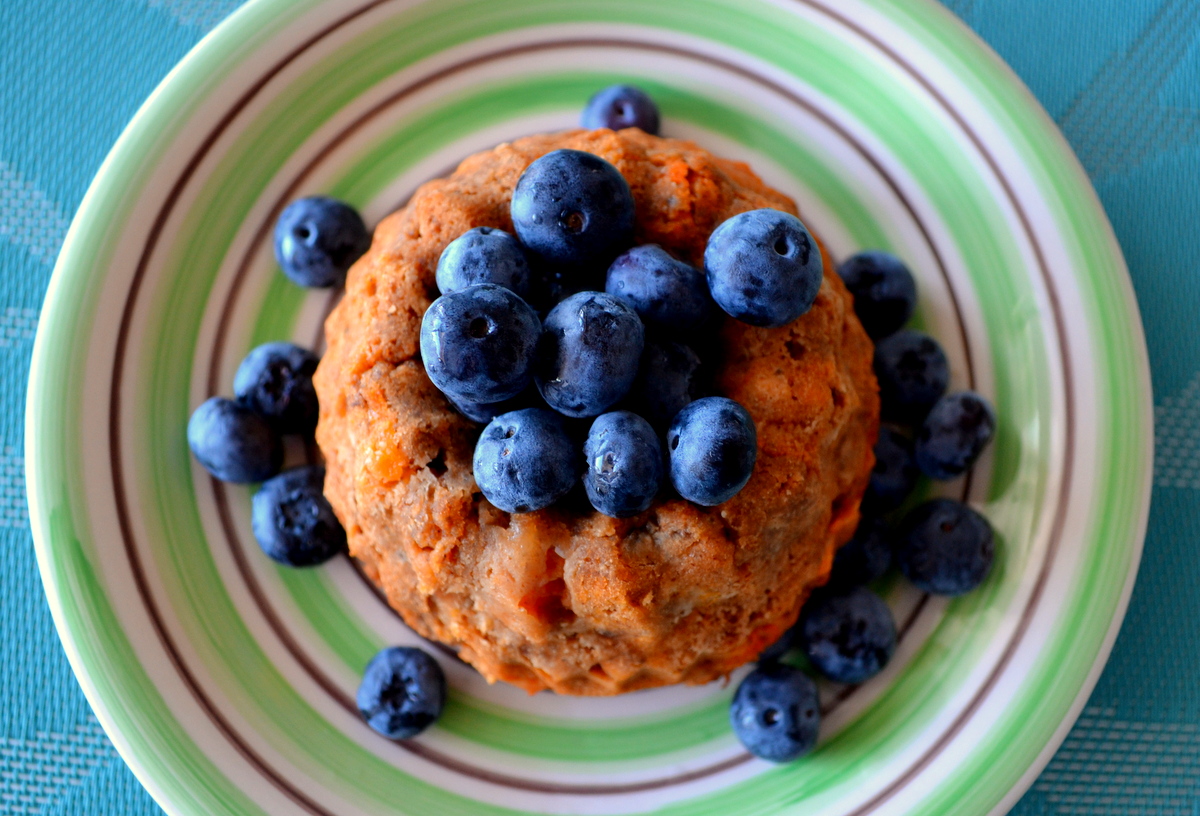 Papaya-Erdmandel-Kuchen