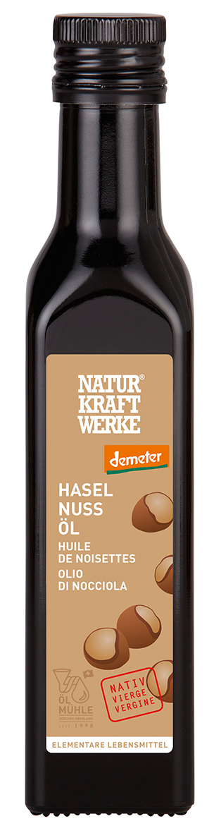 Haselnussöl nativ 250 ml Demeter