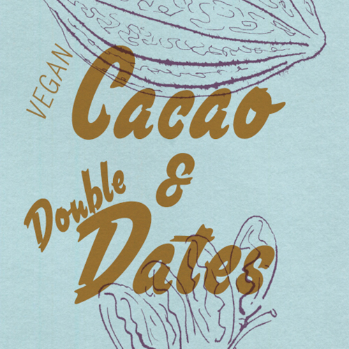 Schokolade vegan Cacao & Double Dates 90 g BIO/kbA