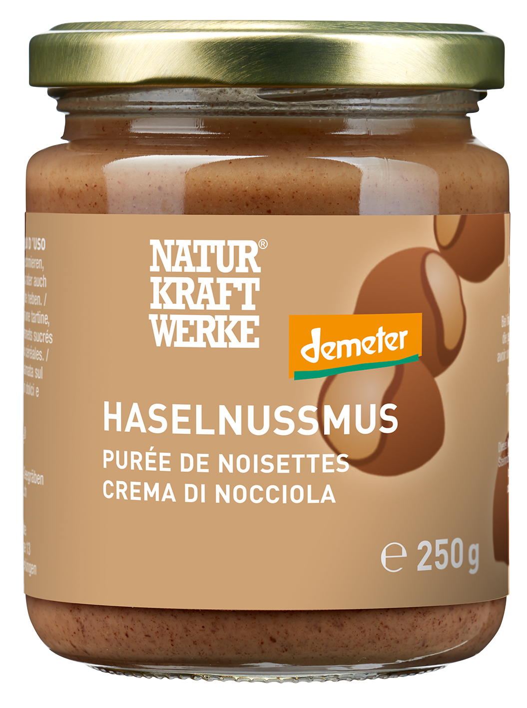 Haselnussmus 250 g Demeter