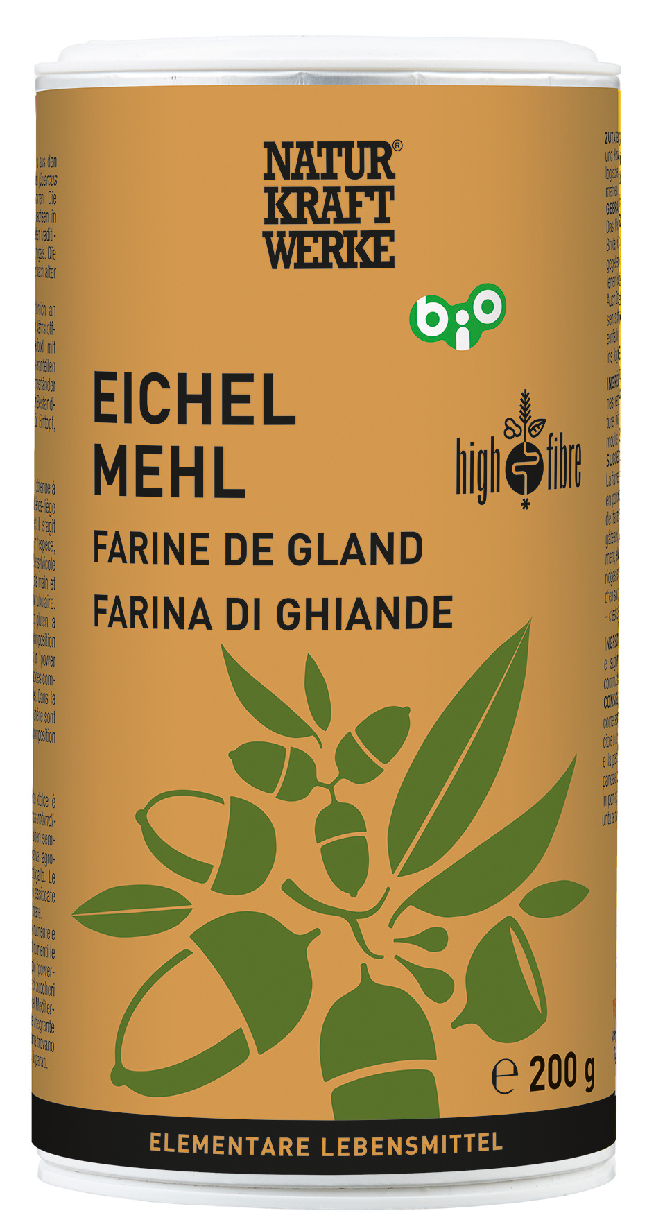 Eichelmehl 200 g BIO/kbA