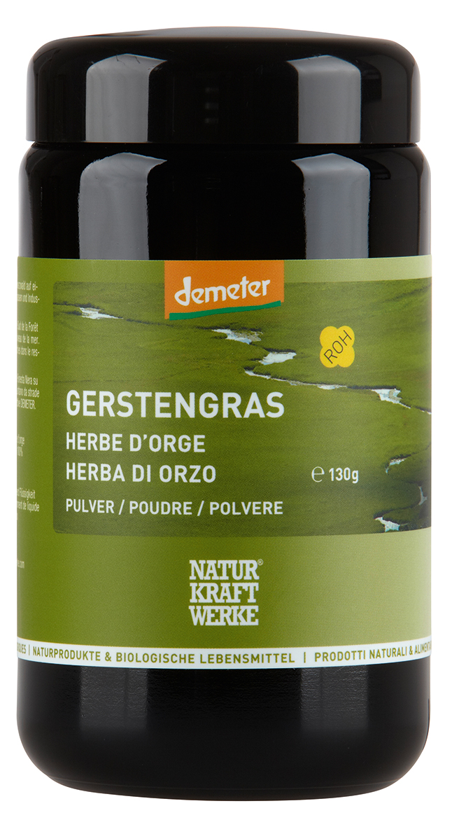 Gerstengras Pulver 130 g Demeter