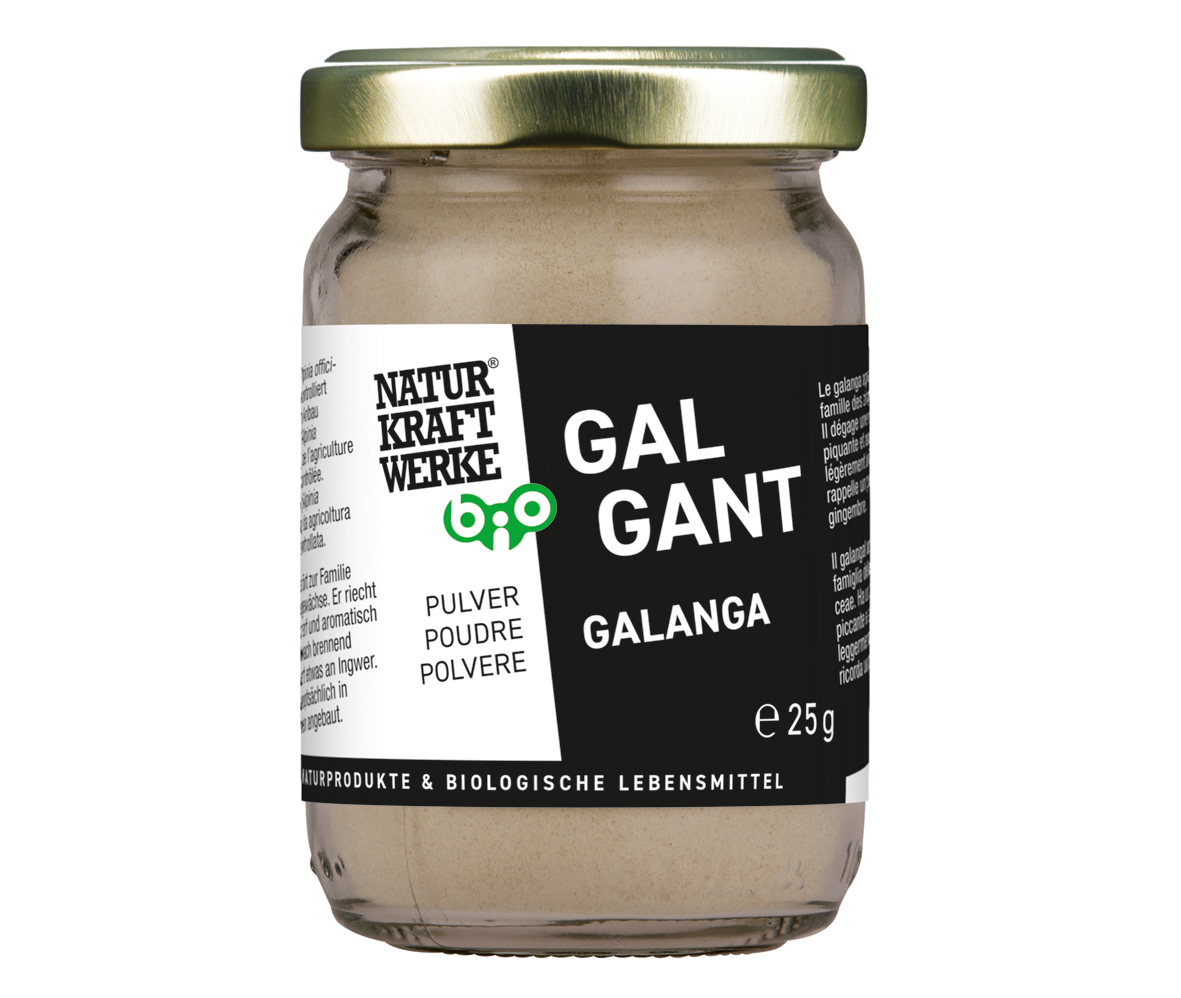 Galgant Pulver 25 g BIO/kbA