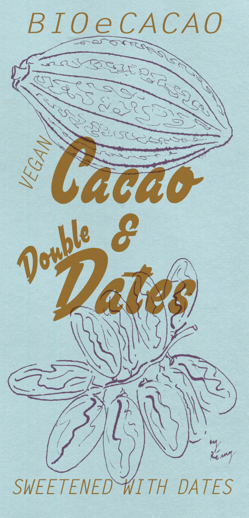 BIOeCacao_Cacao-Double-Dates_VS_90_g_BIO_RGB Schokolade vegan Cacao & Double Dates 90 g BIO/kbA