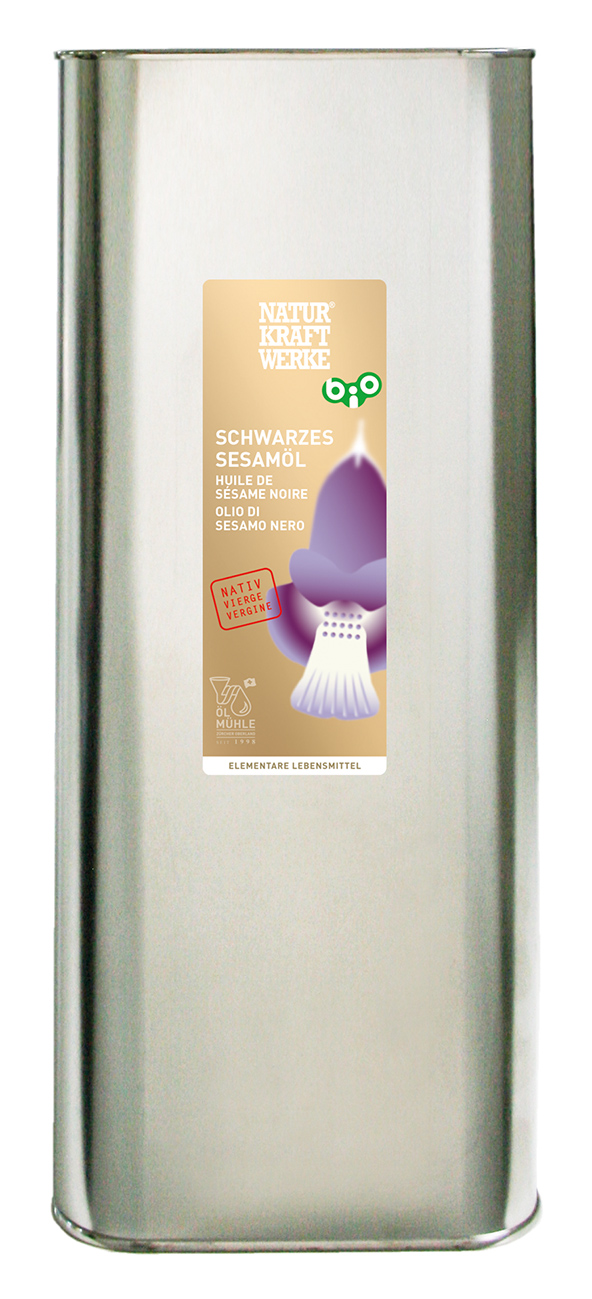 Schwarzes_Sesamoel_5000ml_RGB Schwarzes Sesamöl nativ 5000 ml BIO/kbA
