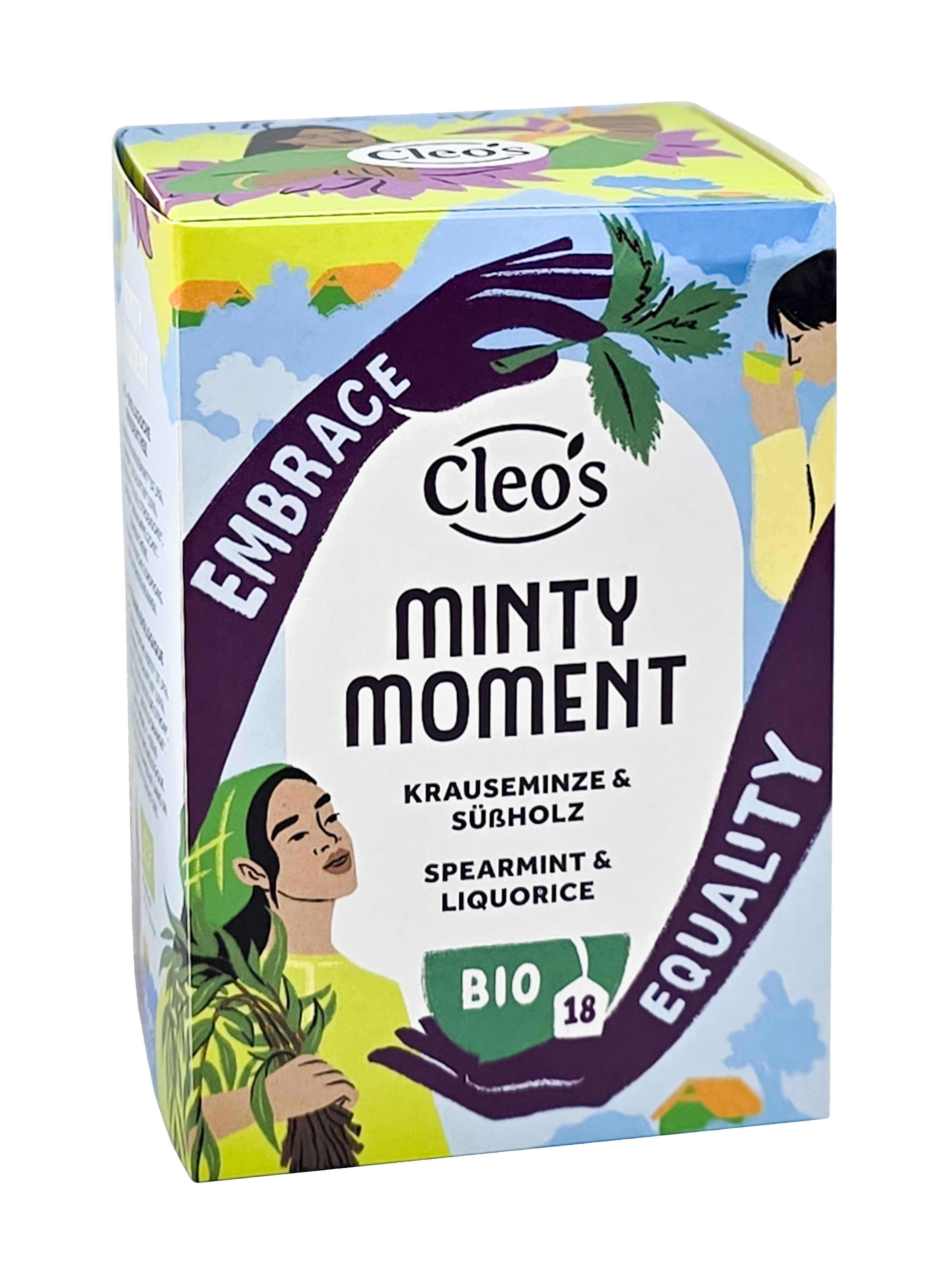 Cleo's Minty Moment Tee BIO/kbA