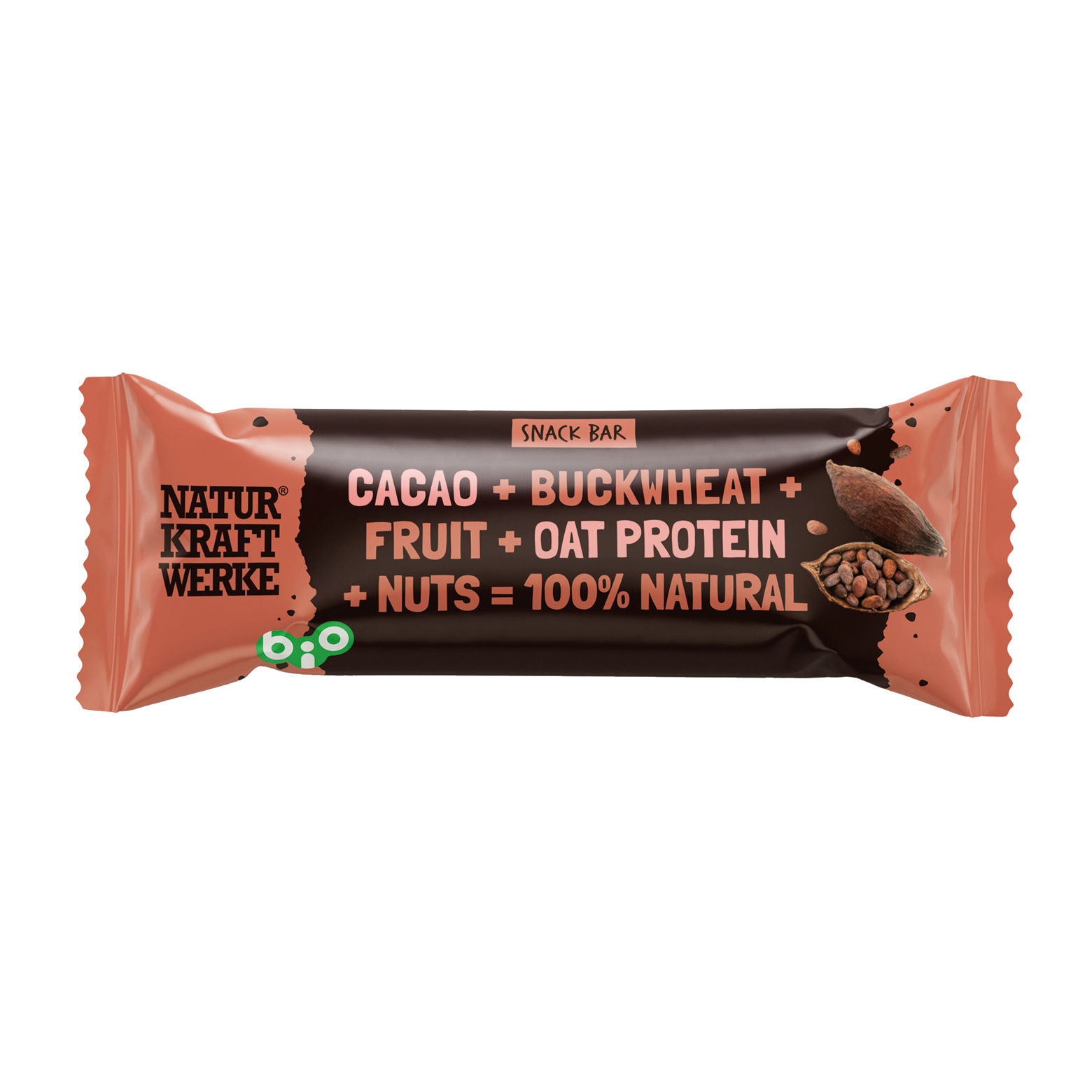 Riegel mit Kakao & Buchweizen 35 g BIO/kbA