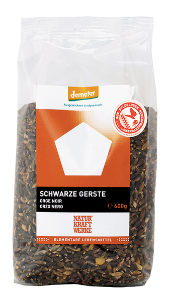 Schwarze Gerste 400 g Demeter