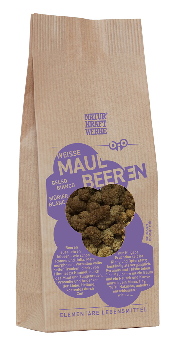 Weisse Maulbeeren 180 g BIO/kbA