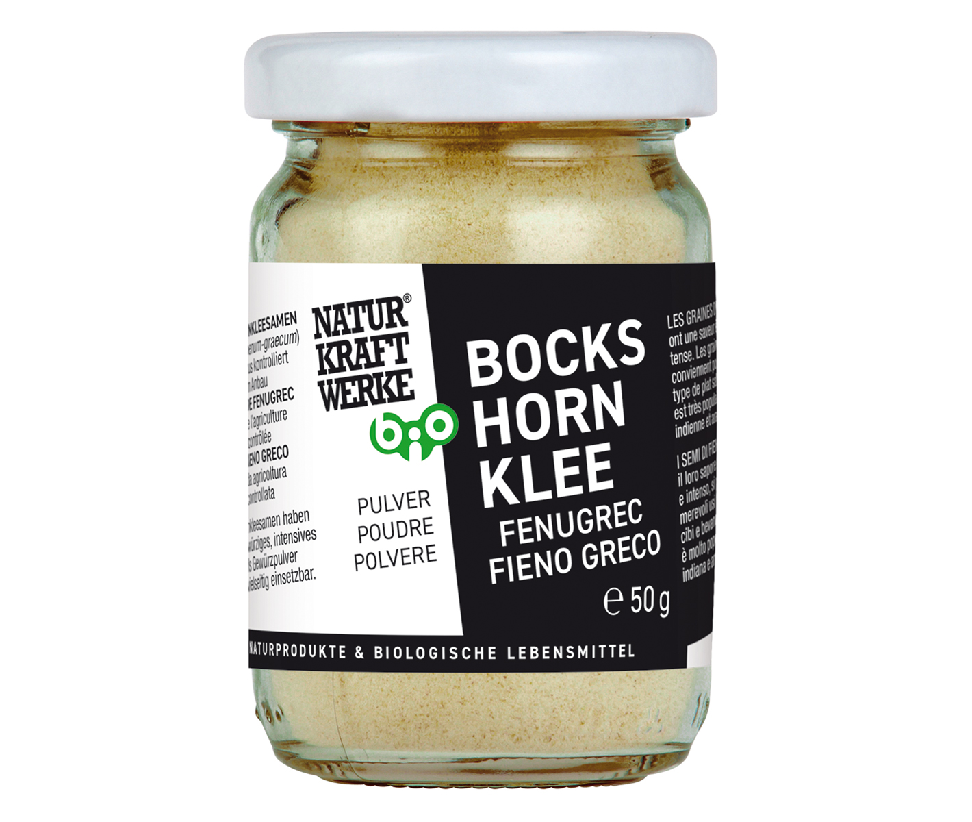 Bockshornklee Pulver 50 g BIO/kbA Bockshornklee Pulver 50 g BIO/kbA