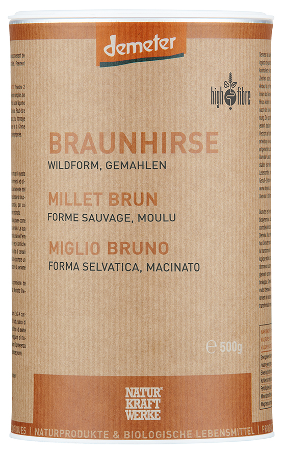 Braunhirse 500 g pflugloser Demeter Mischfruchtanbau