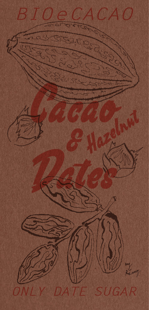 BIOeCacao_Cacao-Hazelnut_Dates_VS_90_g_BIO_RGB Schokolade vegan Cacao & Dates Hazelnut 90 g BIO/kbA
