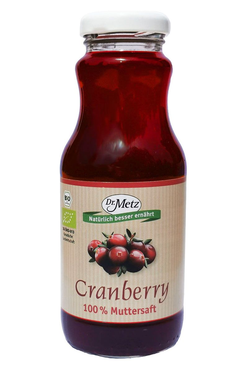 Dr. Metz Cranberry Muttersaft 250 ml BIO/kbA