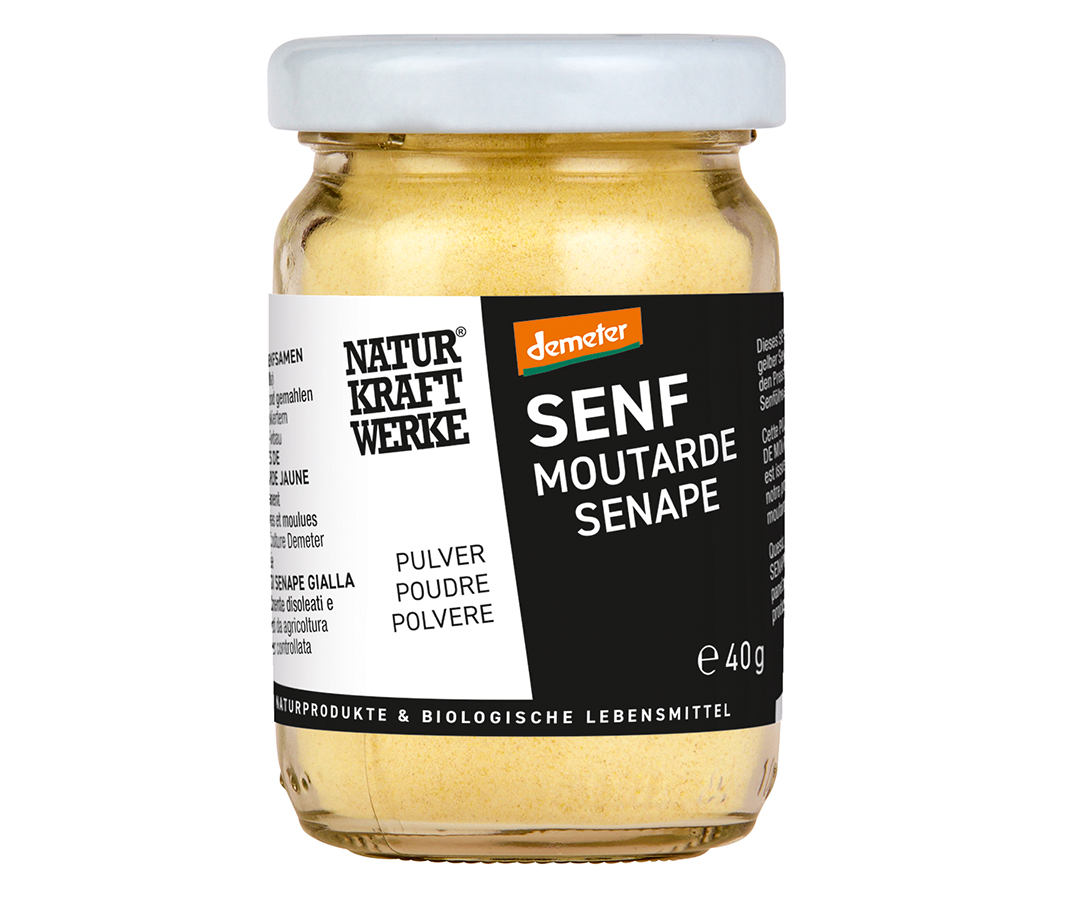 Senf Pulver 40 g Demeter