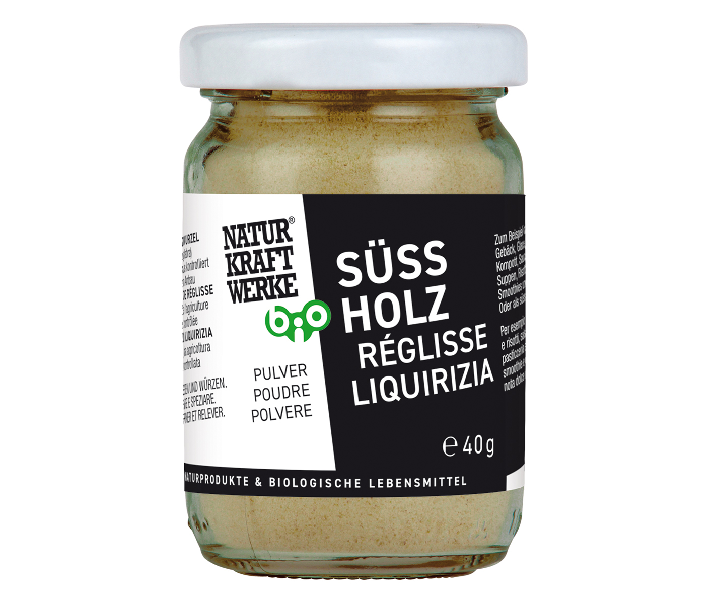 Süssholz Pulver 40 g BIO/kbA