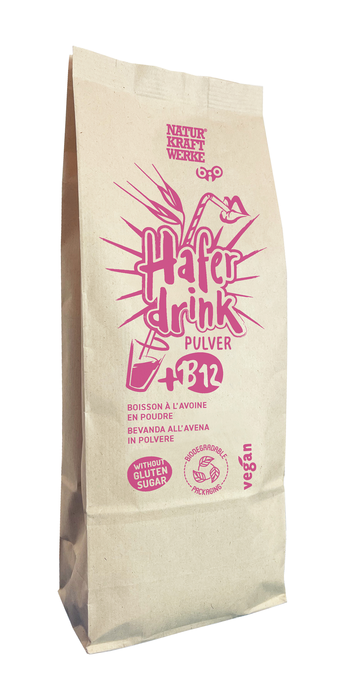 Haferdrink Pulver mit Vitamin B12 775 g BIO/kbA