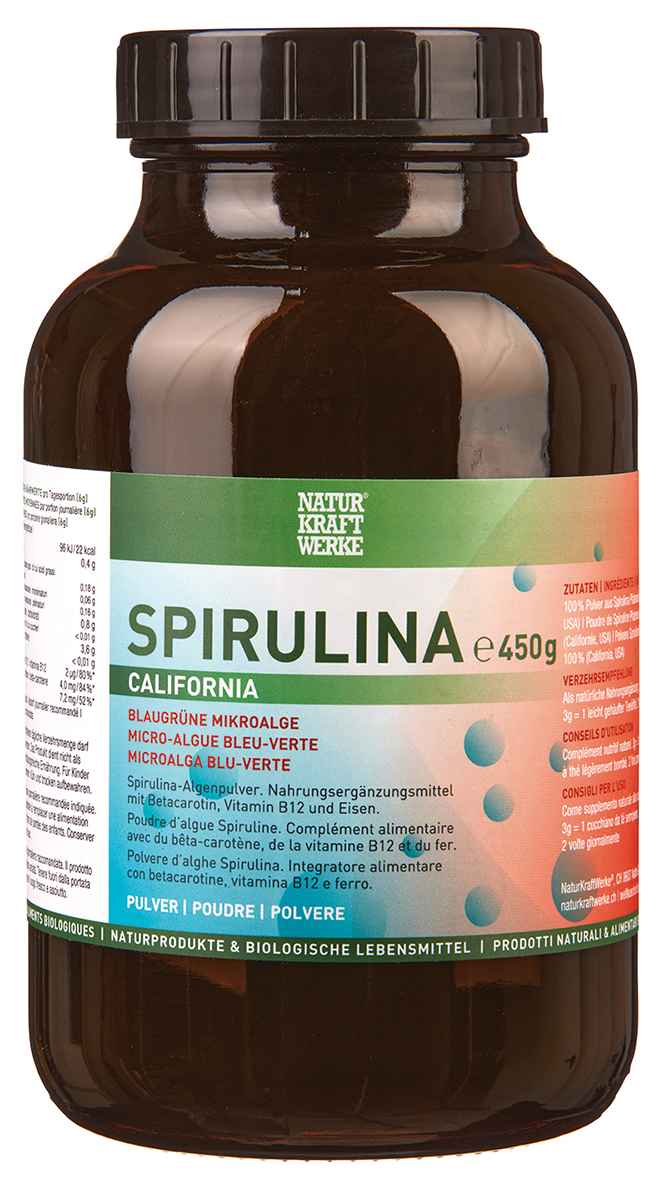 Spirulina California 450 g Pulver