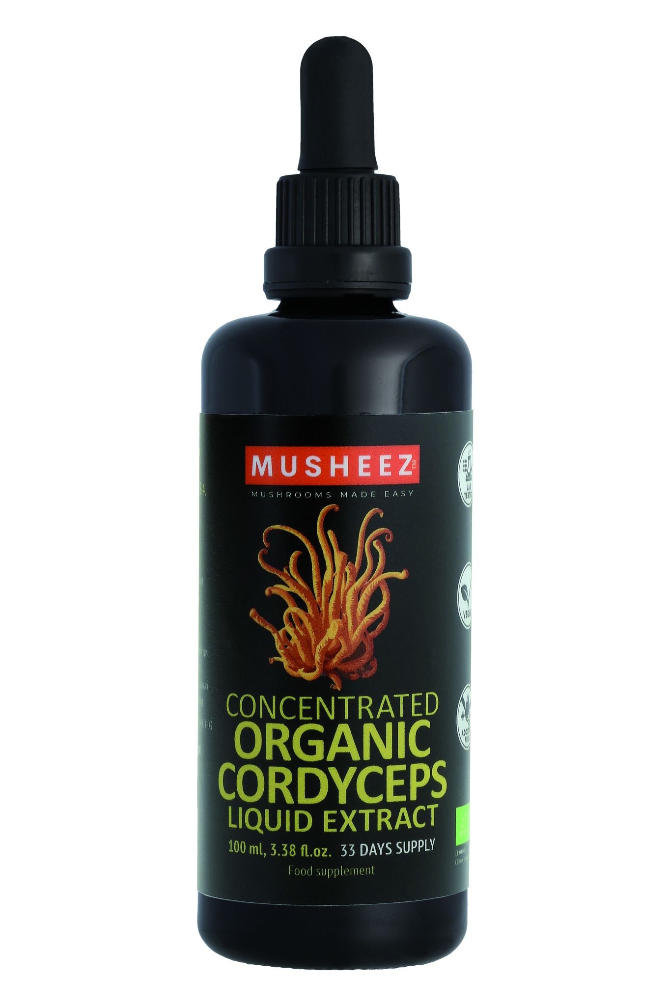 Cordyceps Vitalpilz konzentriertes Flüssig-Extrakt 100 ml BIO/kbA