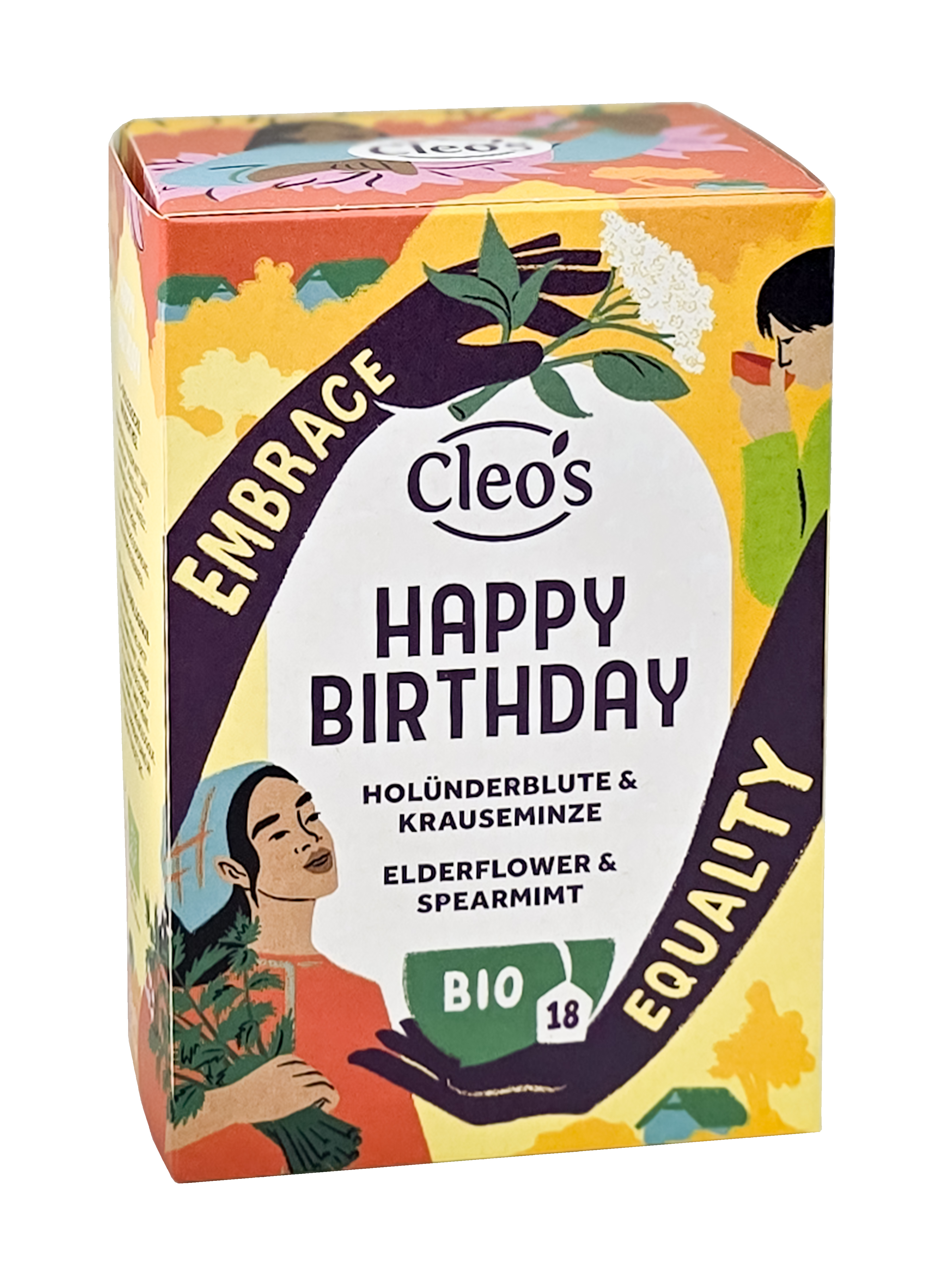 Cleo's Happy Birthday Tee BIO/kbA
